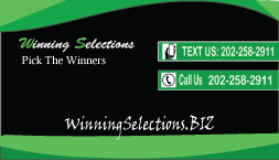 winning selections business card at winningselections.biz