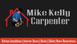 mike kelly front business card