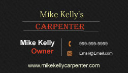 mike kelly back business card